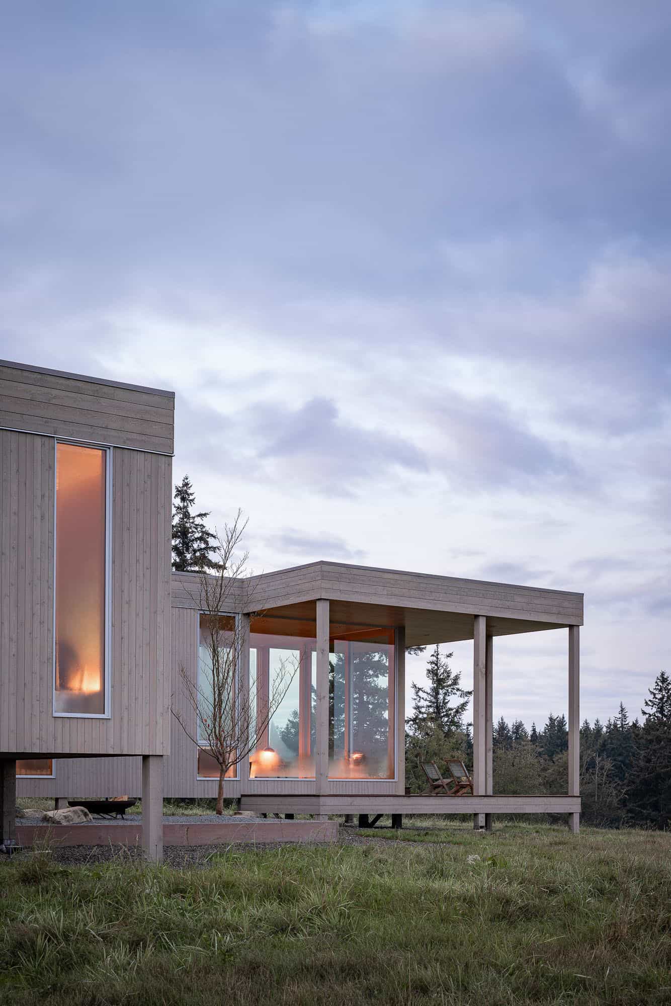 modern house exterior