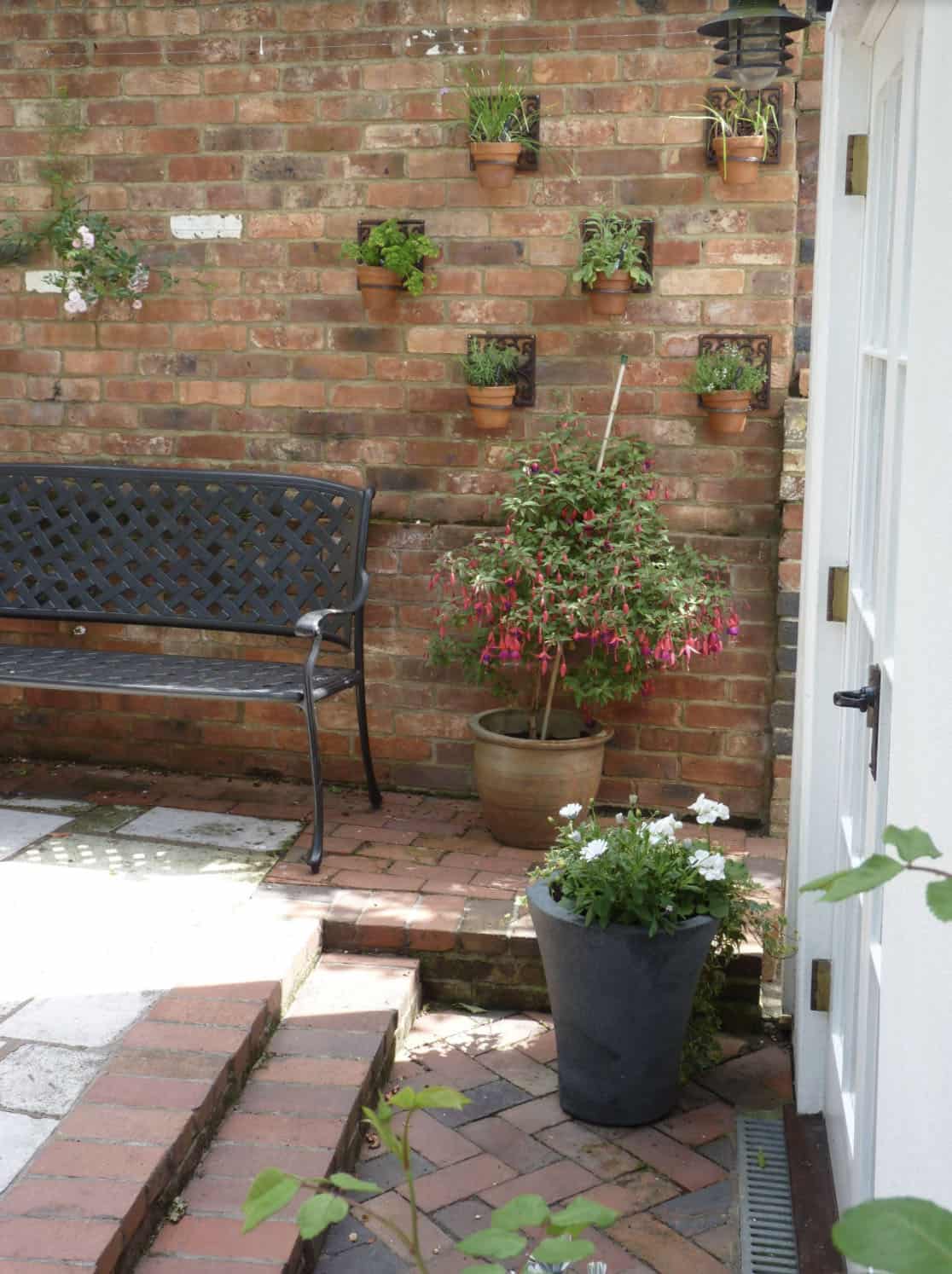 vertical herb garden