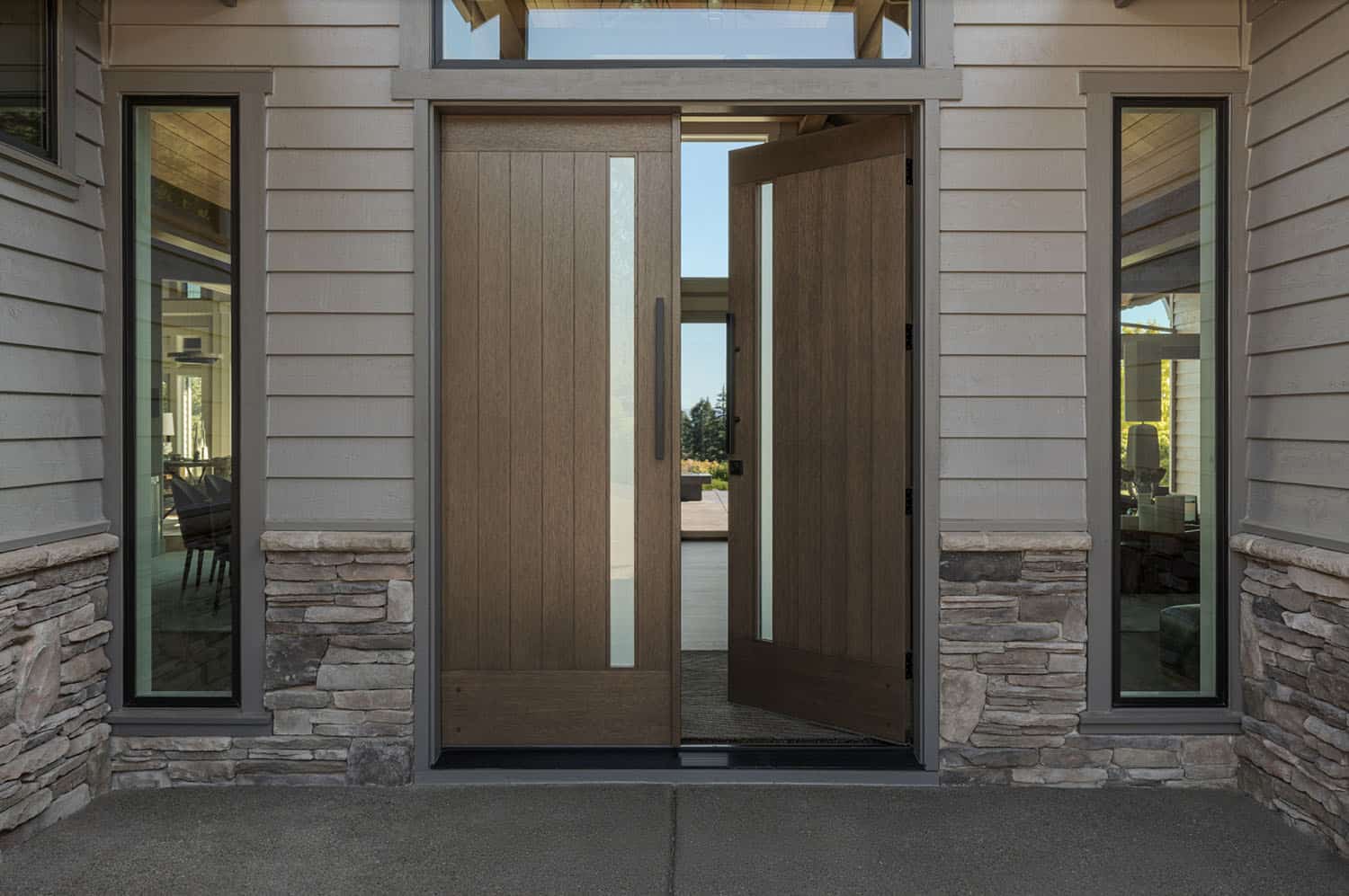 contemporary home exterior