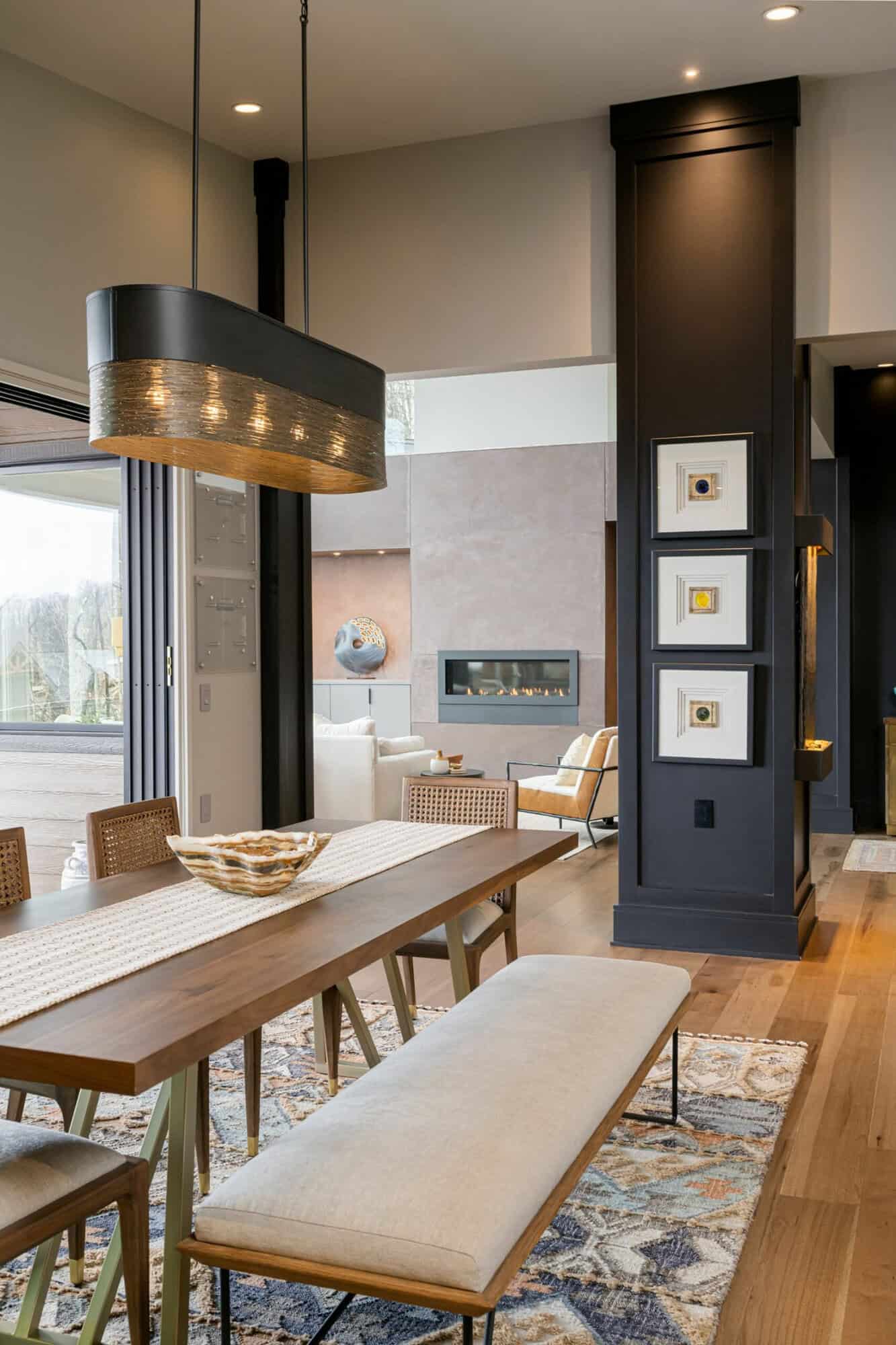 contemporary dining room