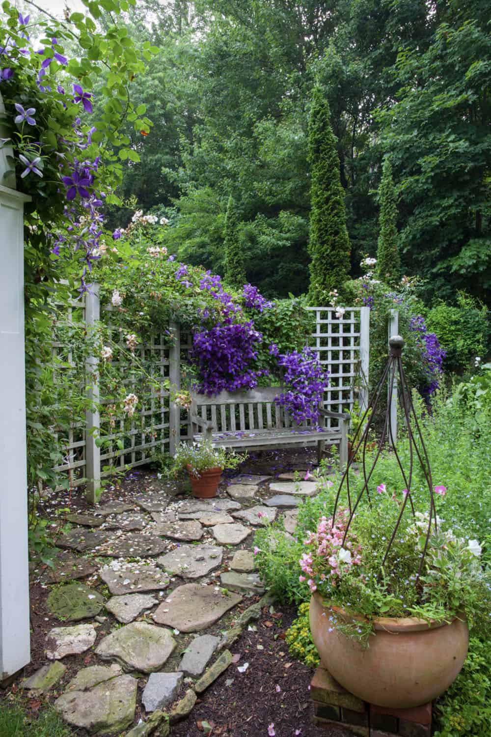 pathway to a secret garden