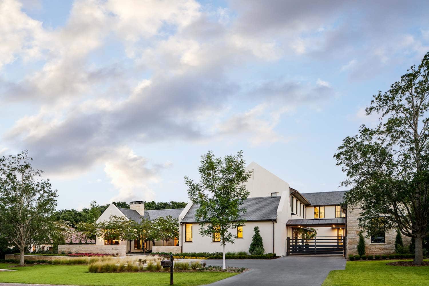 contemporary home exterior