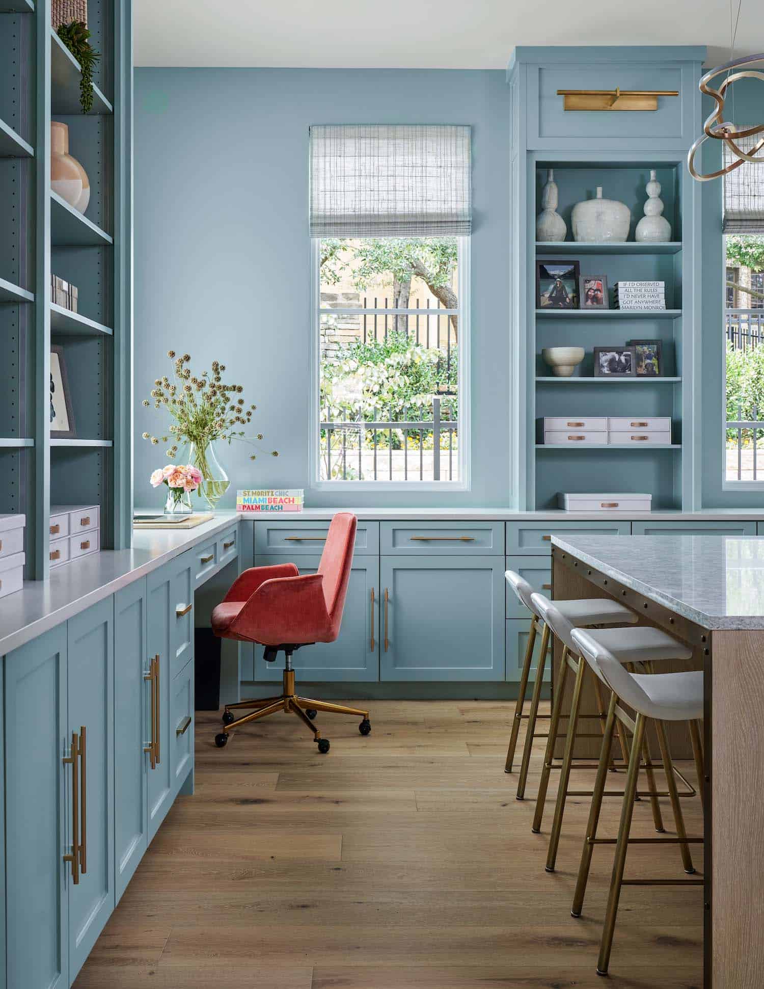 contemporary craft room