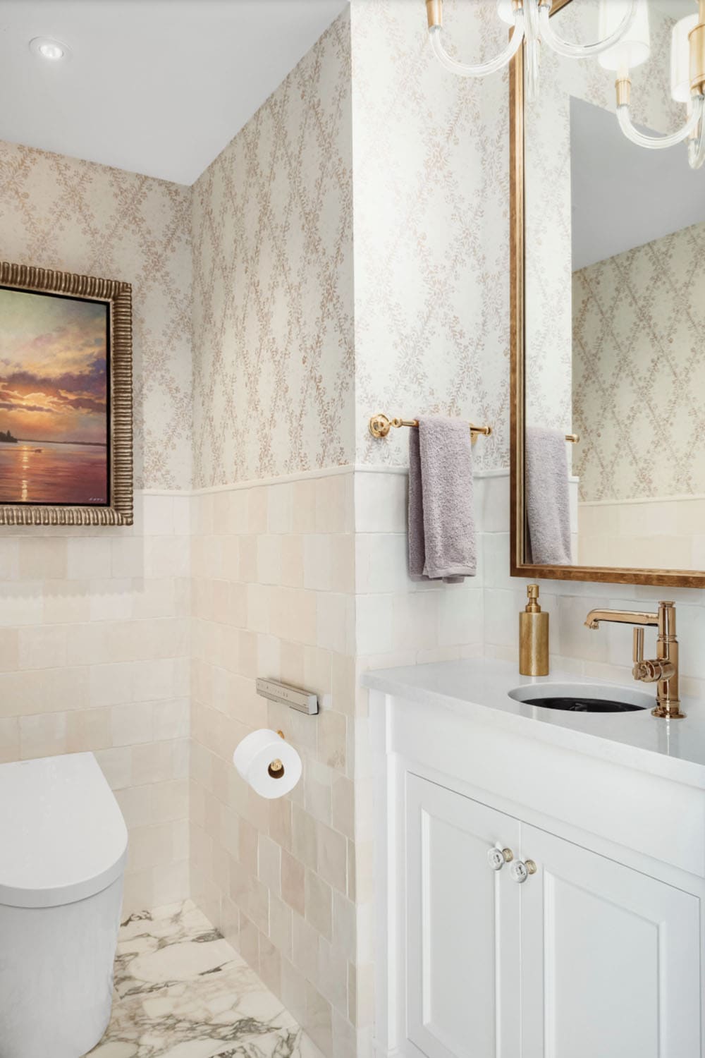 rustic bathroom