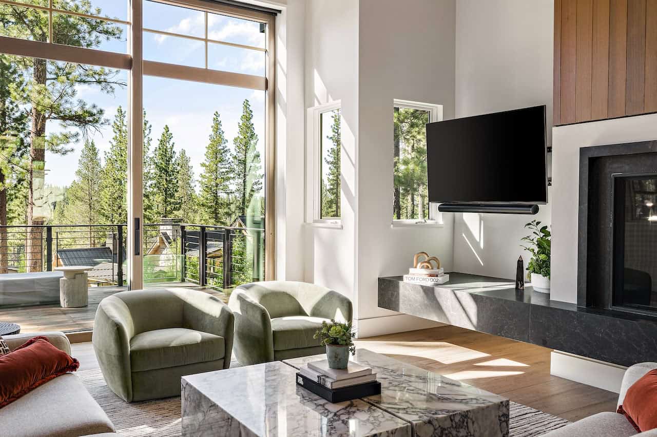 contemporary living room