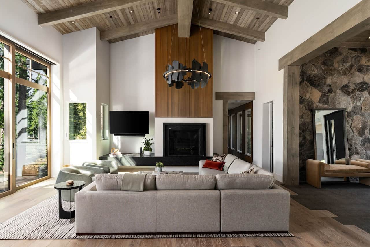 contemporary living room