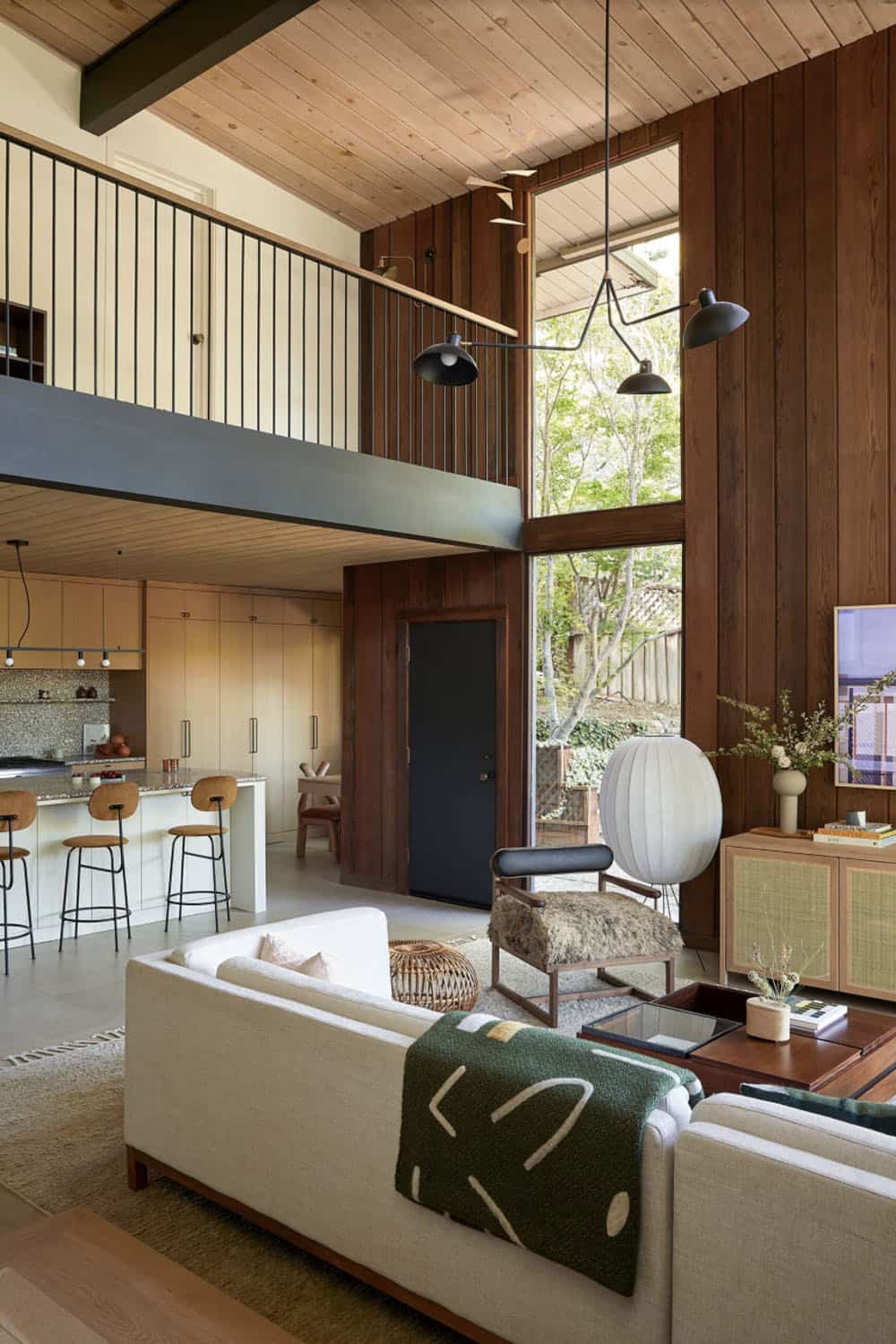 Midcentury Living Room