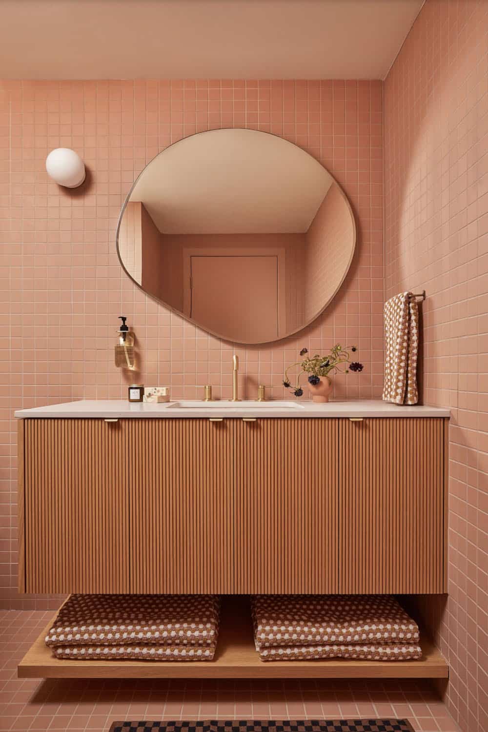 Midcentury Bathroom Vanity