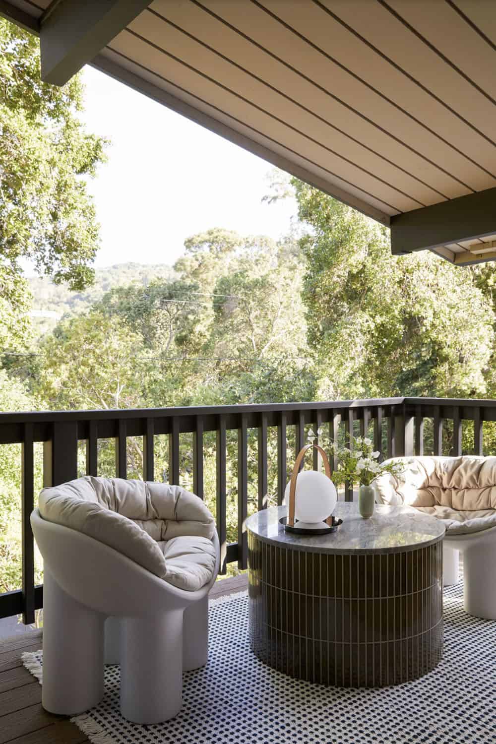 Midcentury Balcony