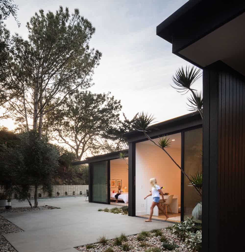midcentury modern home exterior