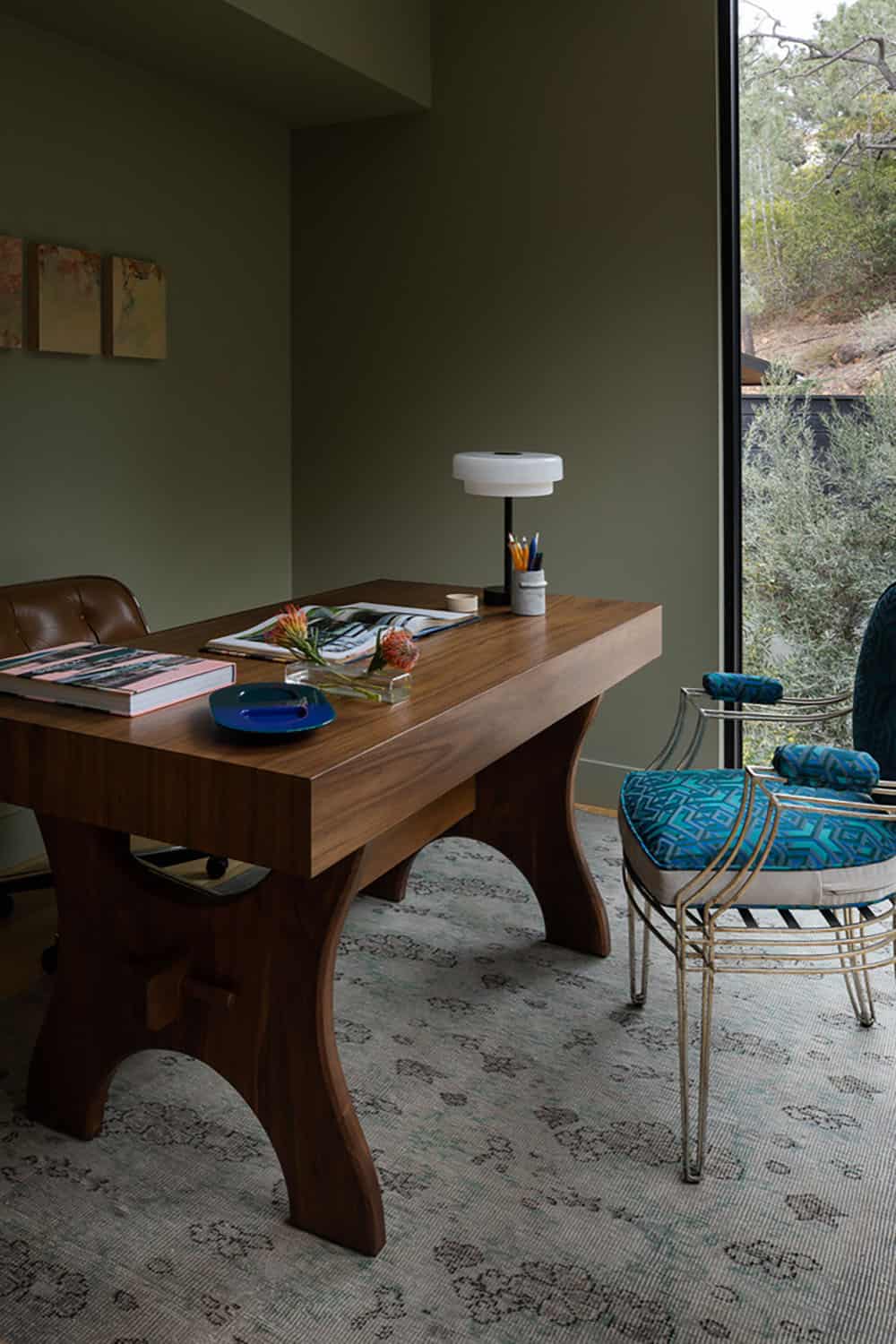 midcentury modern home office