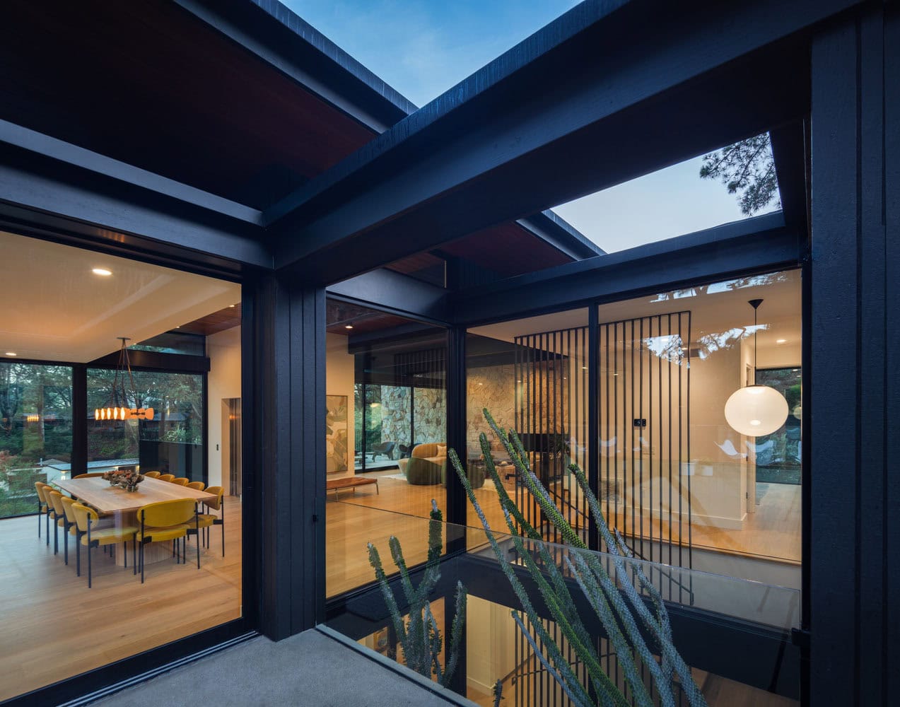 midcentury modern home exterior