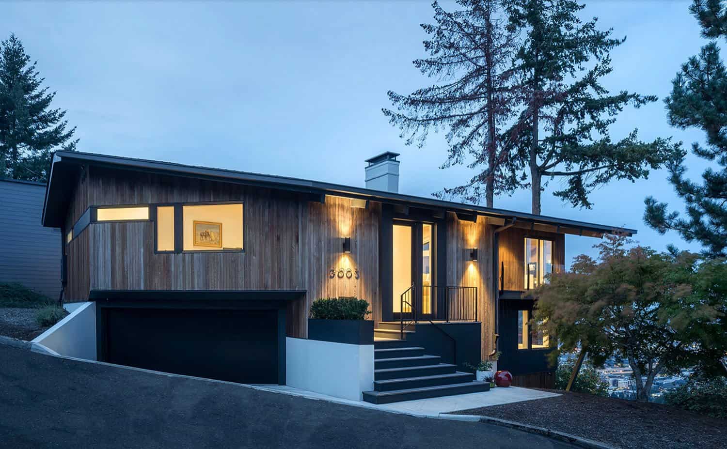 midcentury home exterior