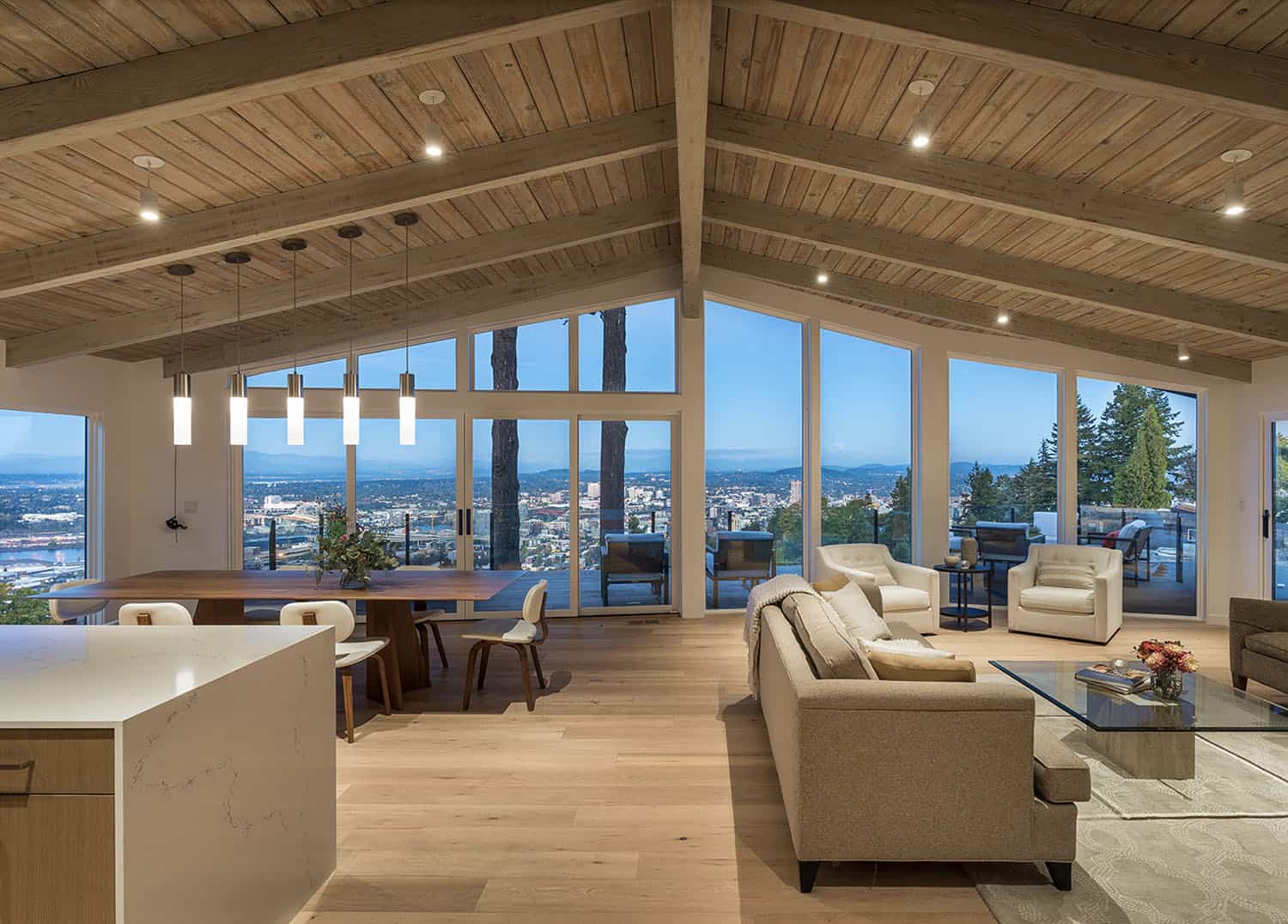 midcentury living room