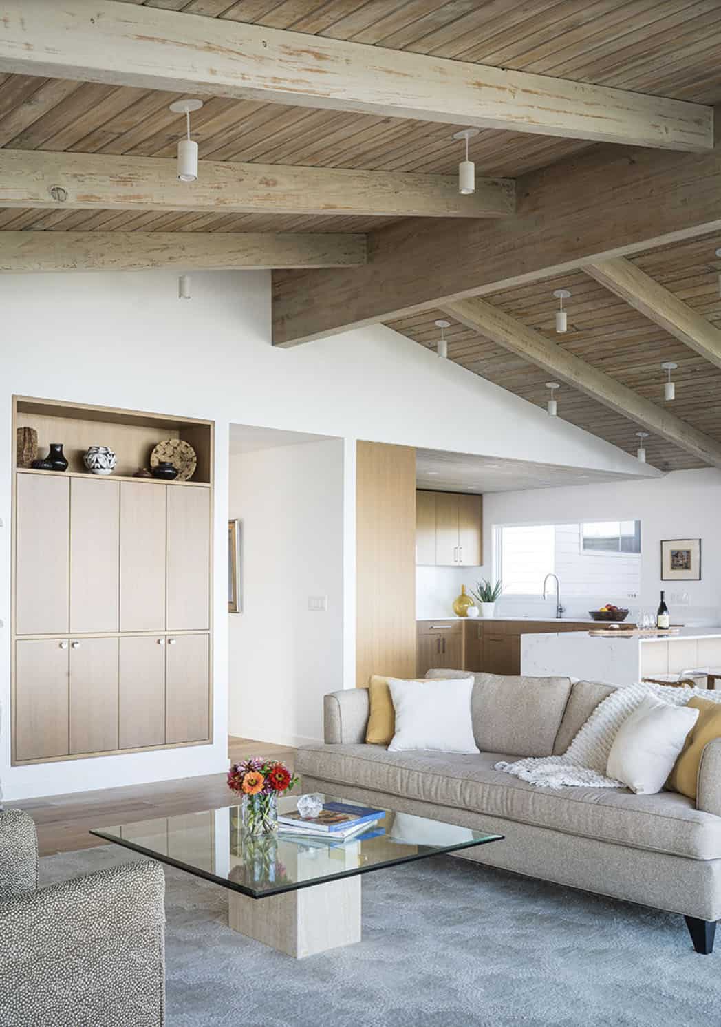 midcentury living room