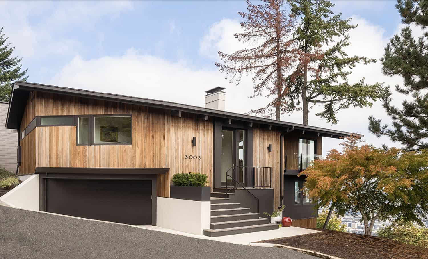 midcentury home exterior