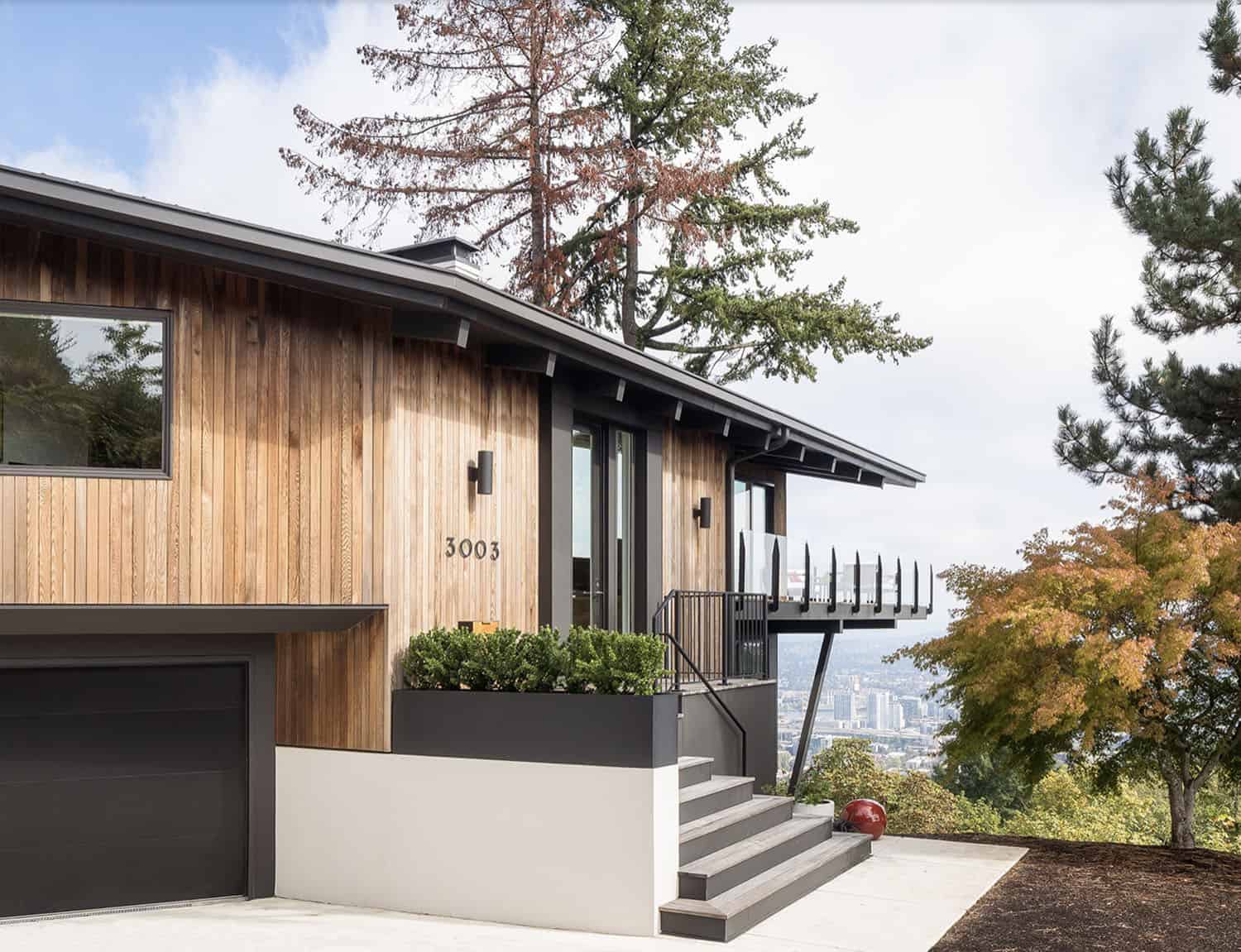 midcentury home exterior