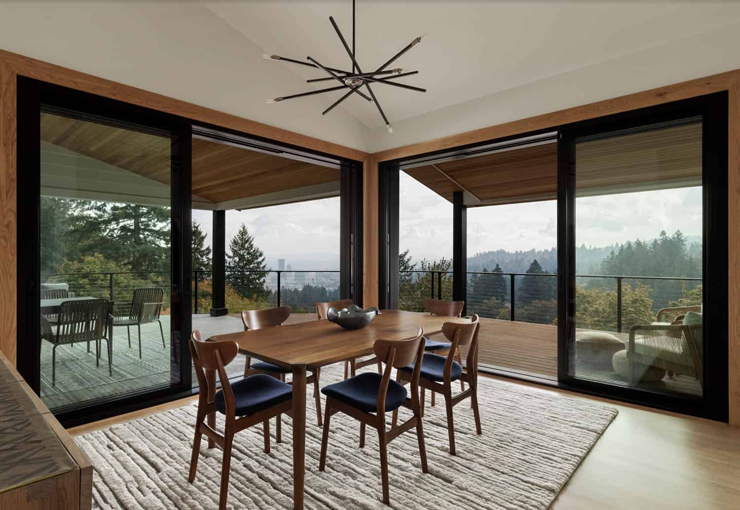 midcentury modern screened porch