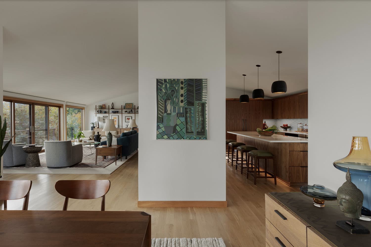 midcentury modern great room