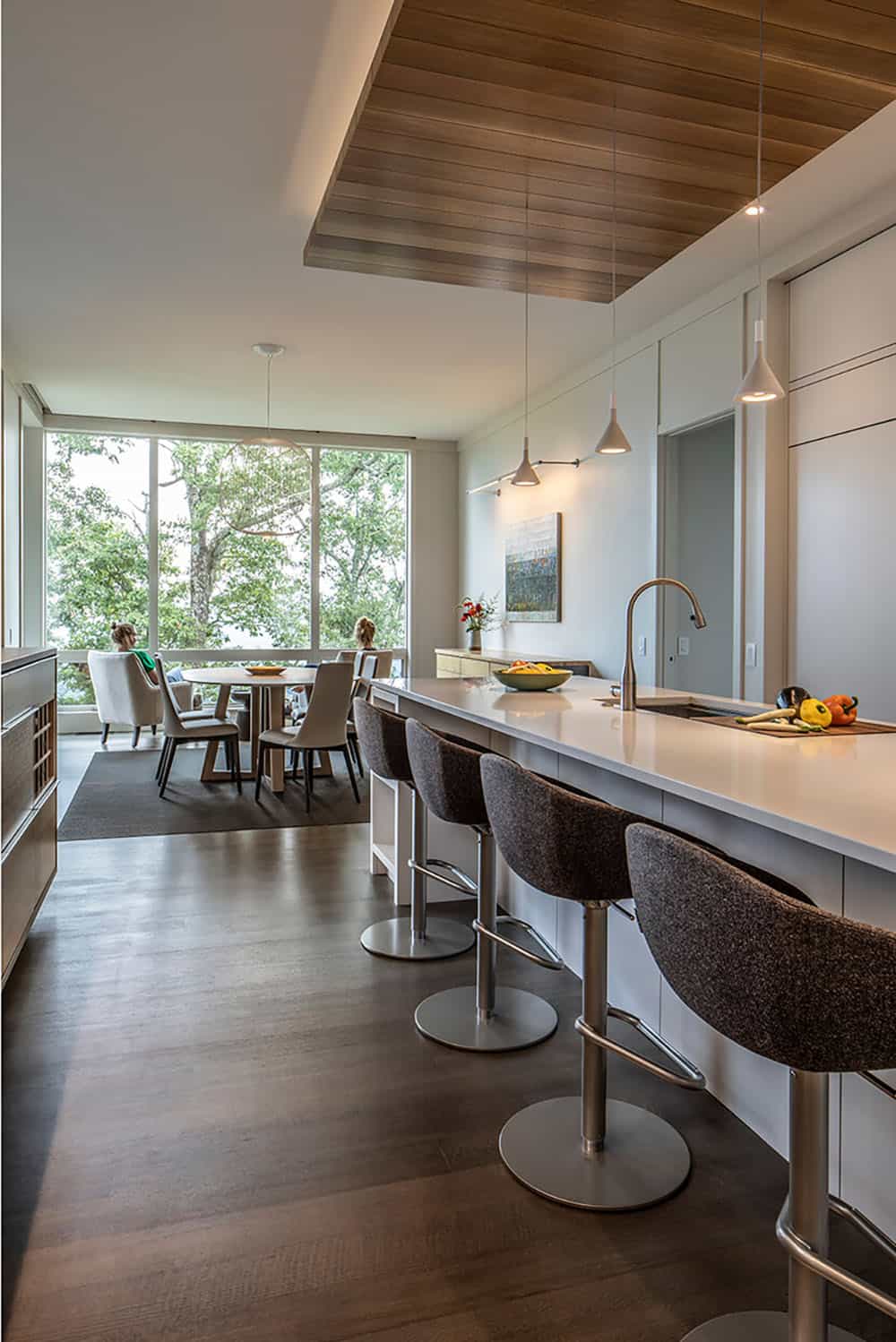 rustic modern kitchen