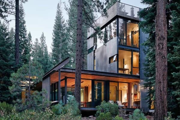 featured posts image for This modern tree house is a celebration of nature in California’s Martis Valley