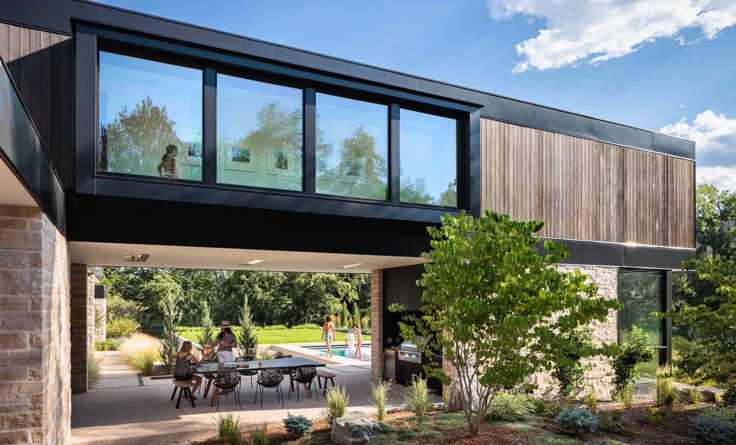 modern house exterior