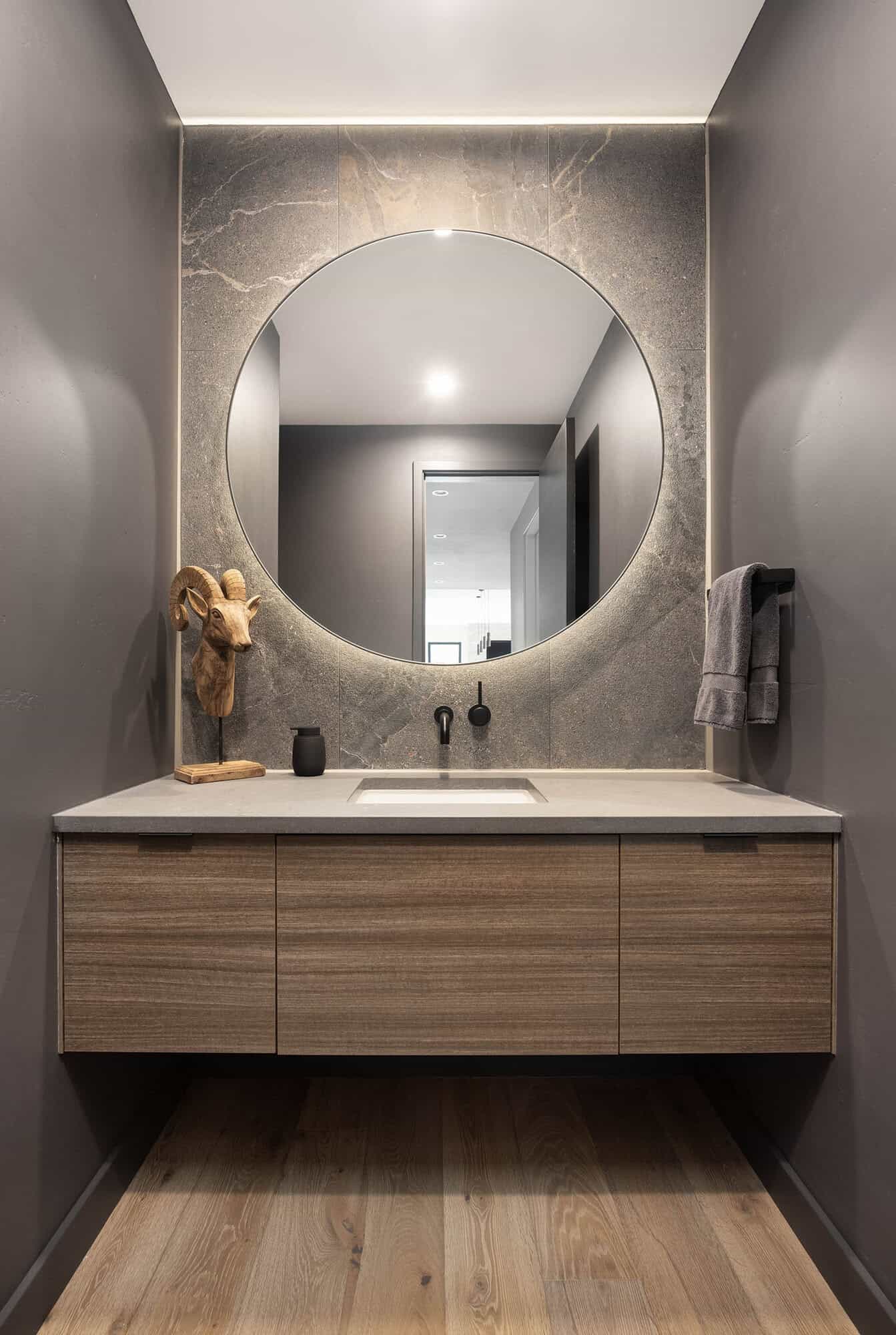 modern bathroom vanity