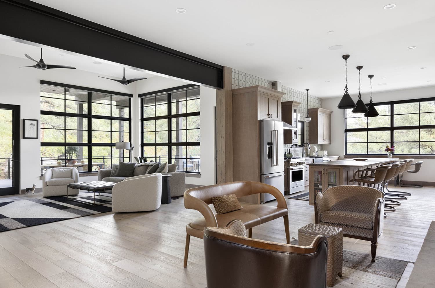 contemporary living room
