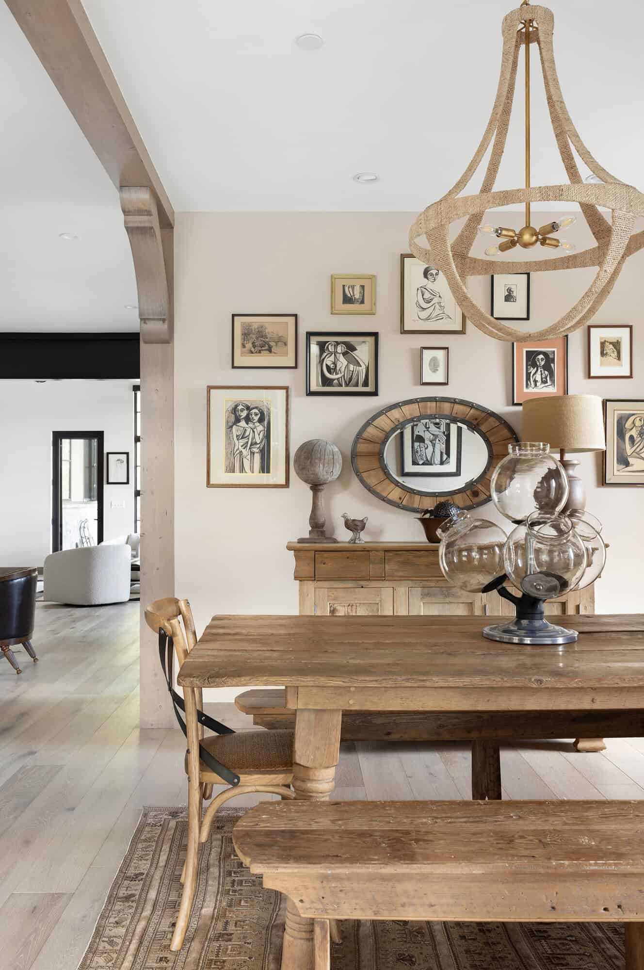 contemporary dining room