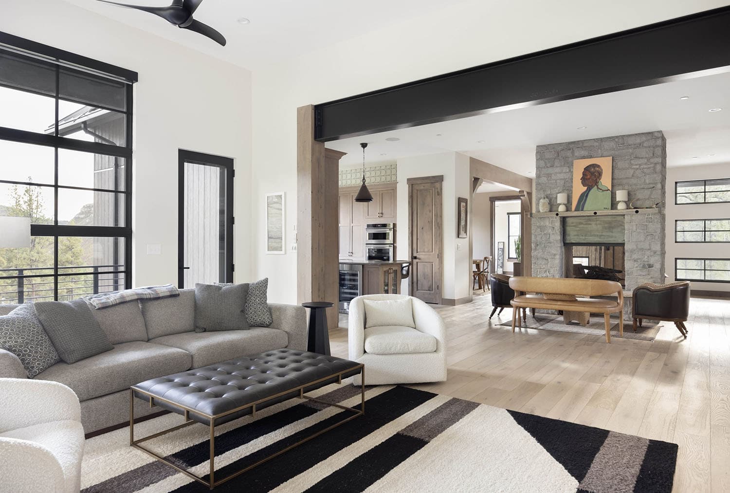 contemporary living room