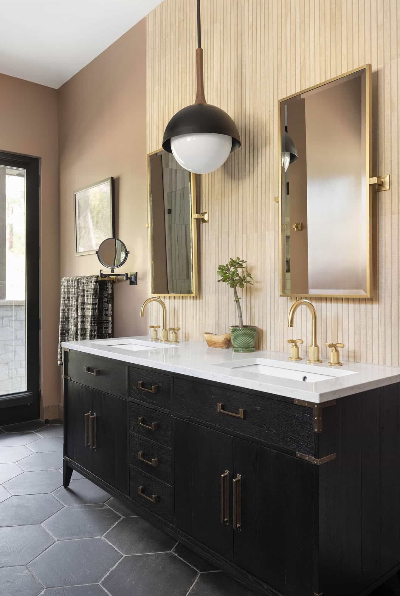 contemporary bathroom vanity