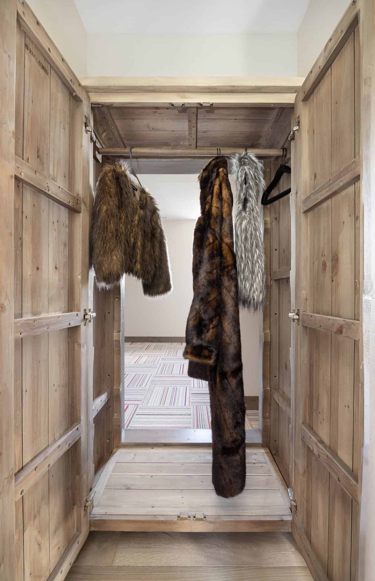contemporary closet