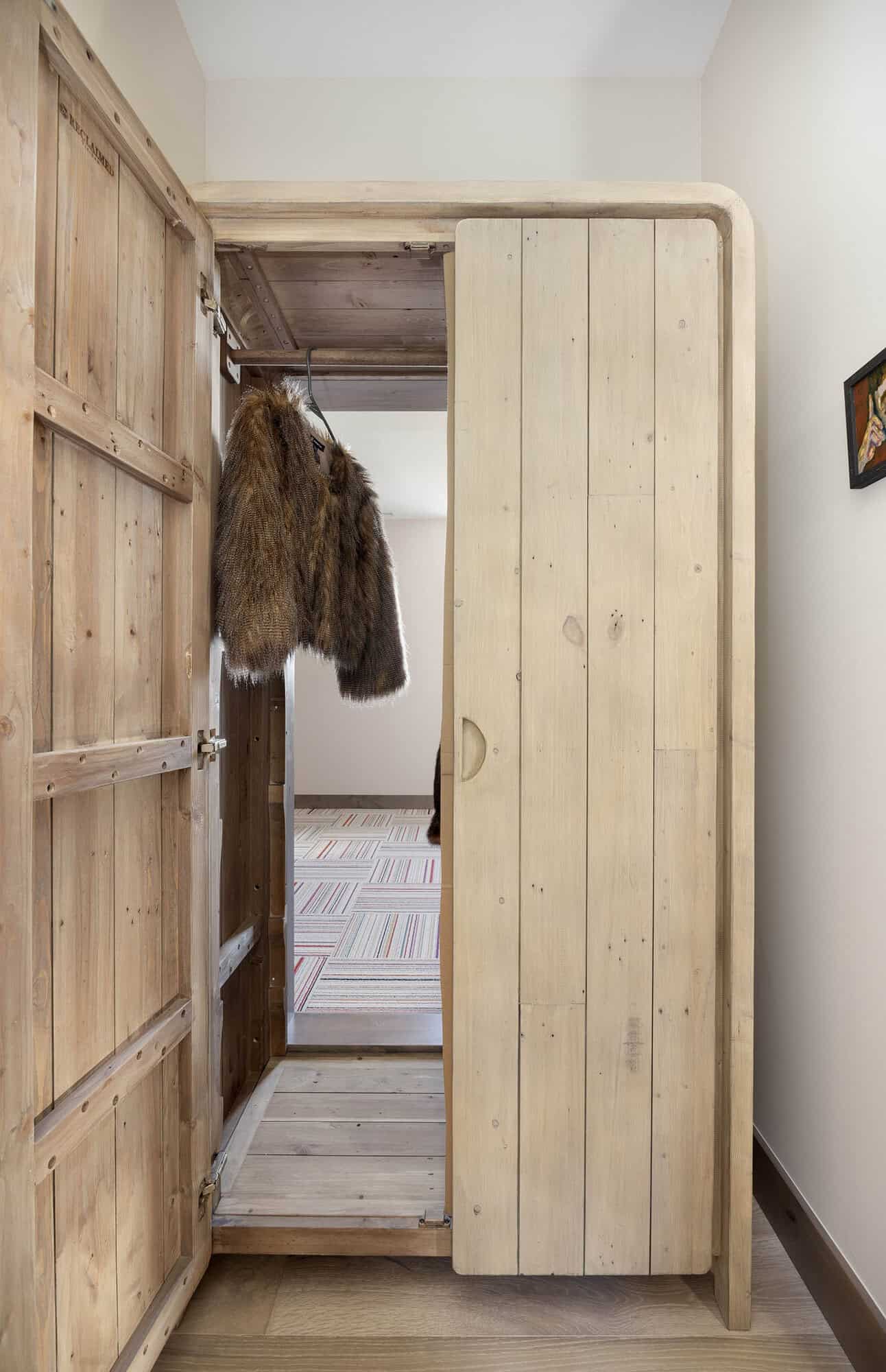 contemporary closet