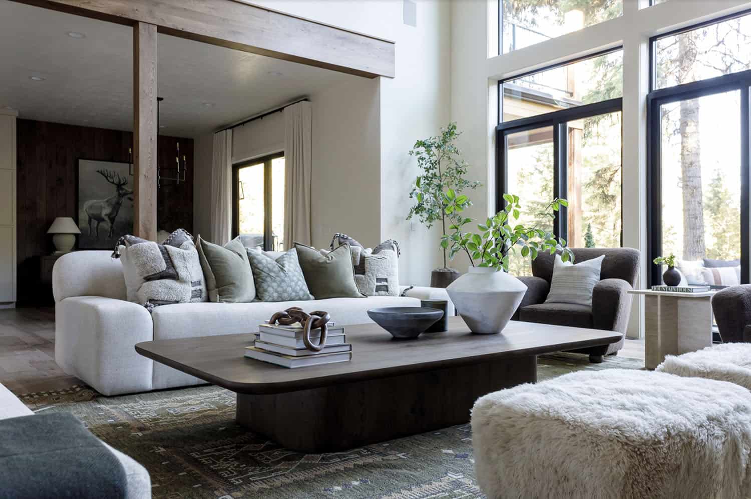 rustic living room