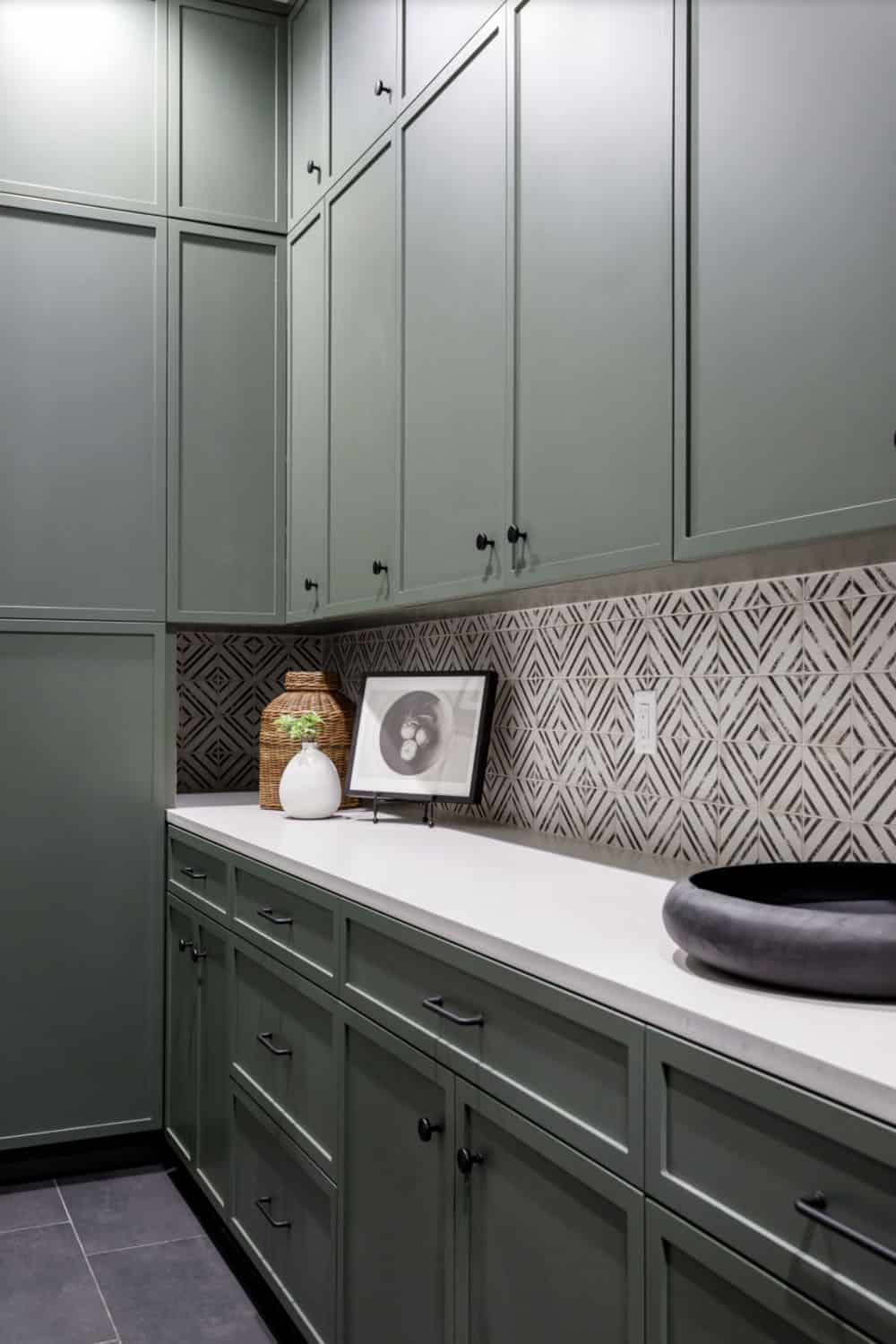 rustic pantry off the kitchen