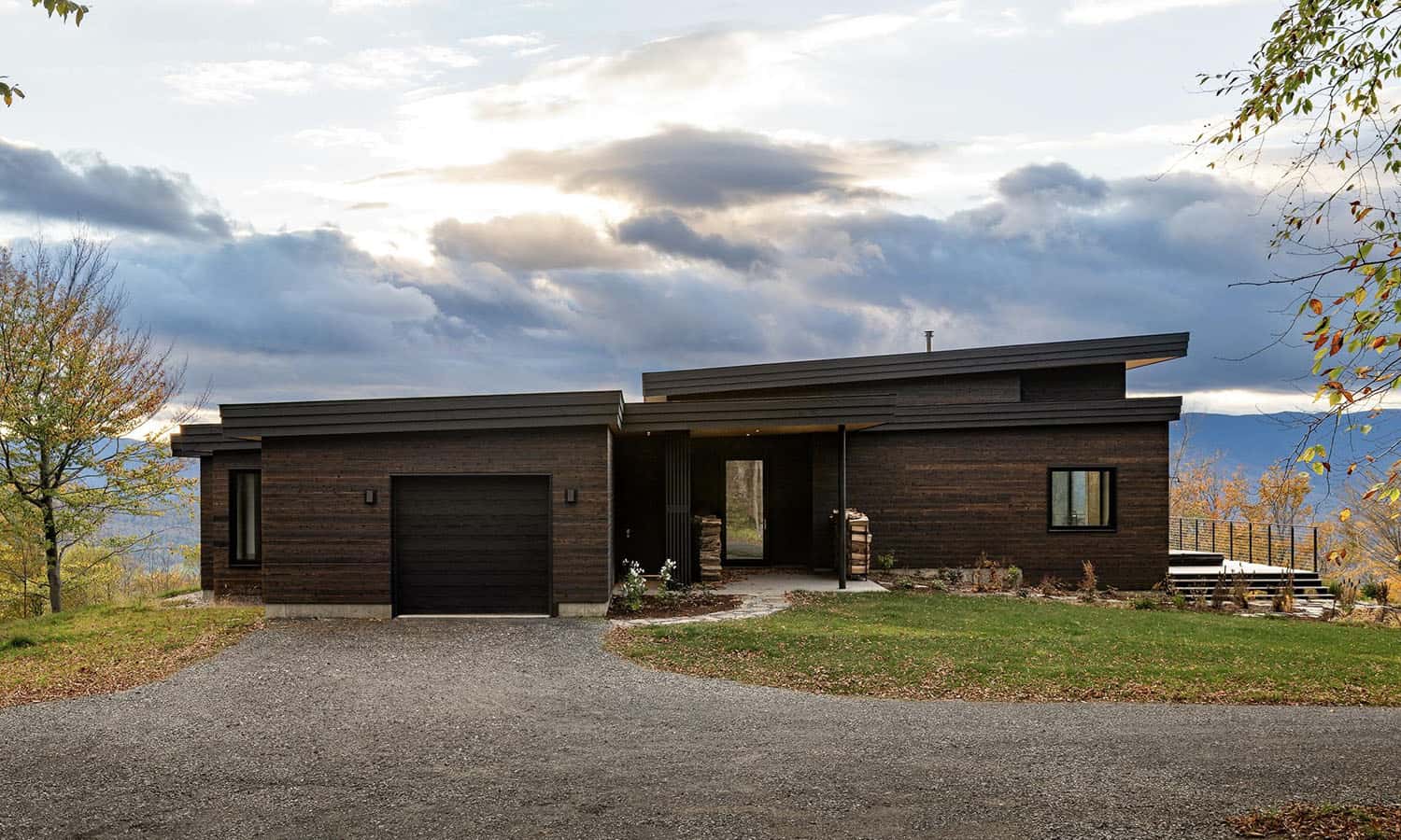 modern home exterior