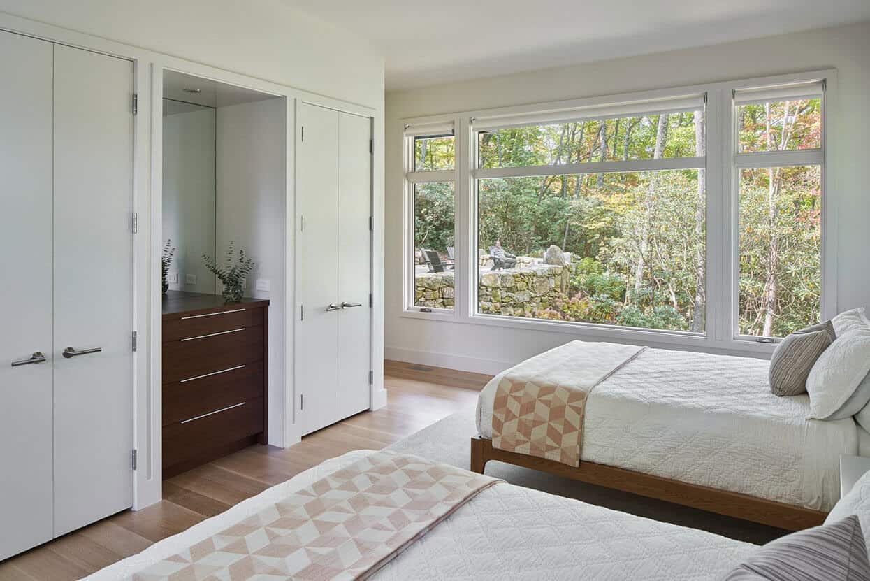 modern guest bedroom