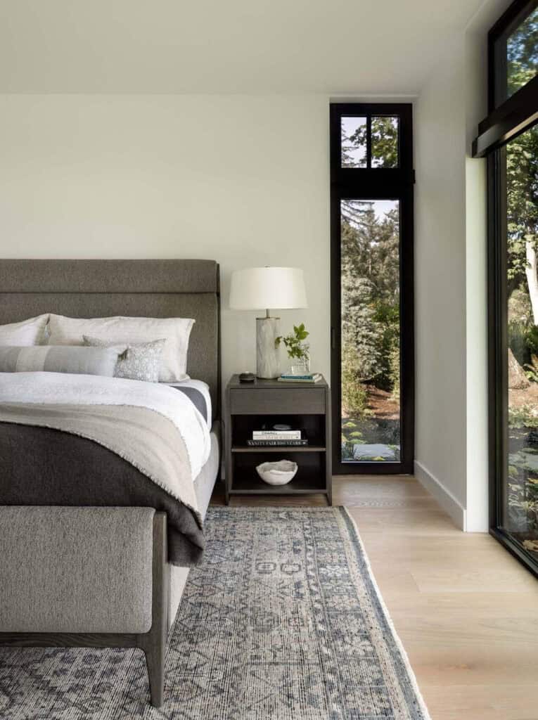 Step inside this beautiful modern woodland retreat on Bainbridge Island