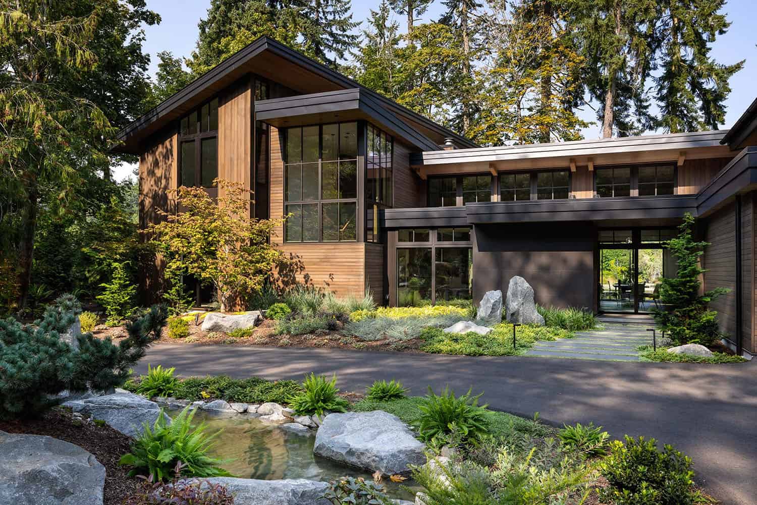 modern home exterior
