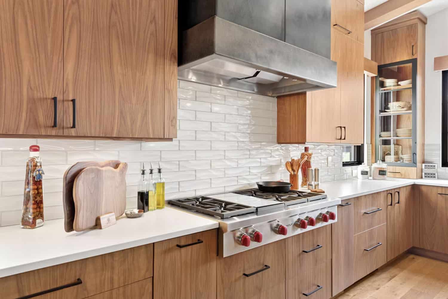 modern mountain style kitchen