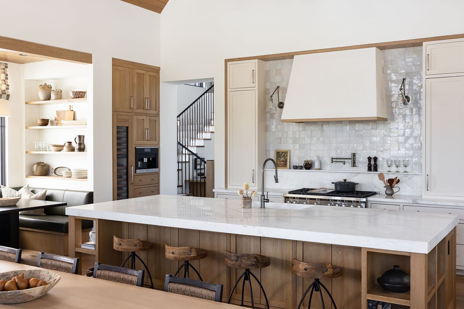 modern farmhouse style kitchen