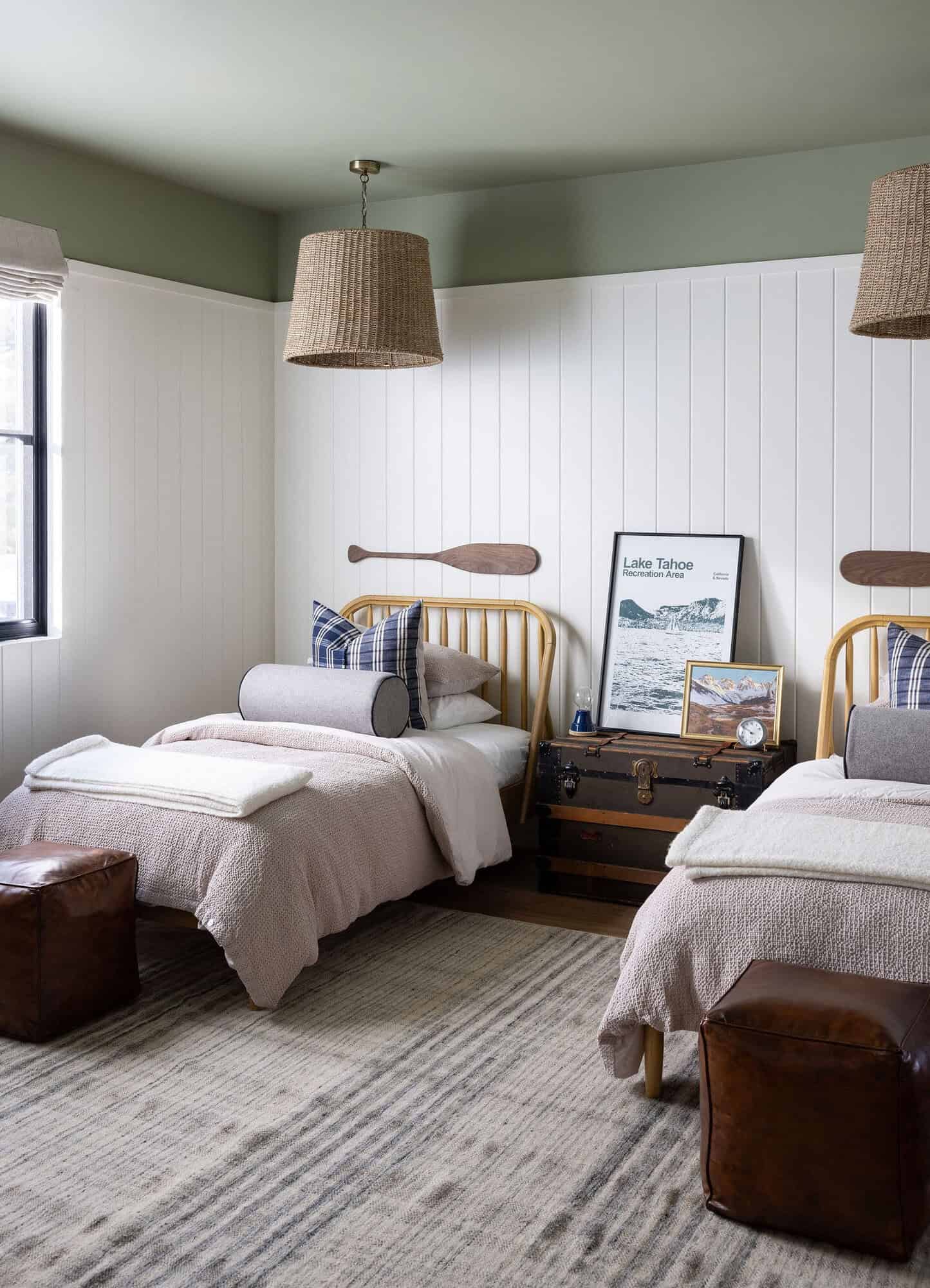 modern farmhouse style bedroom