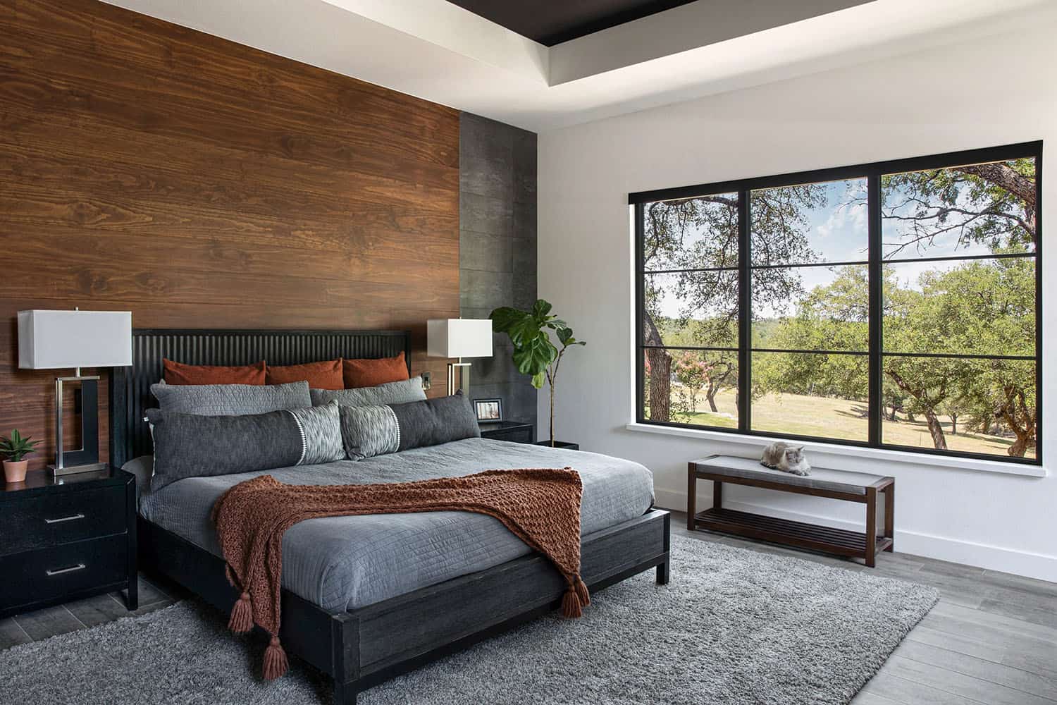 organic modern bedroom