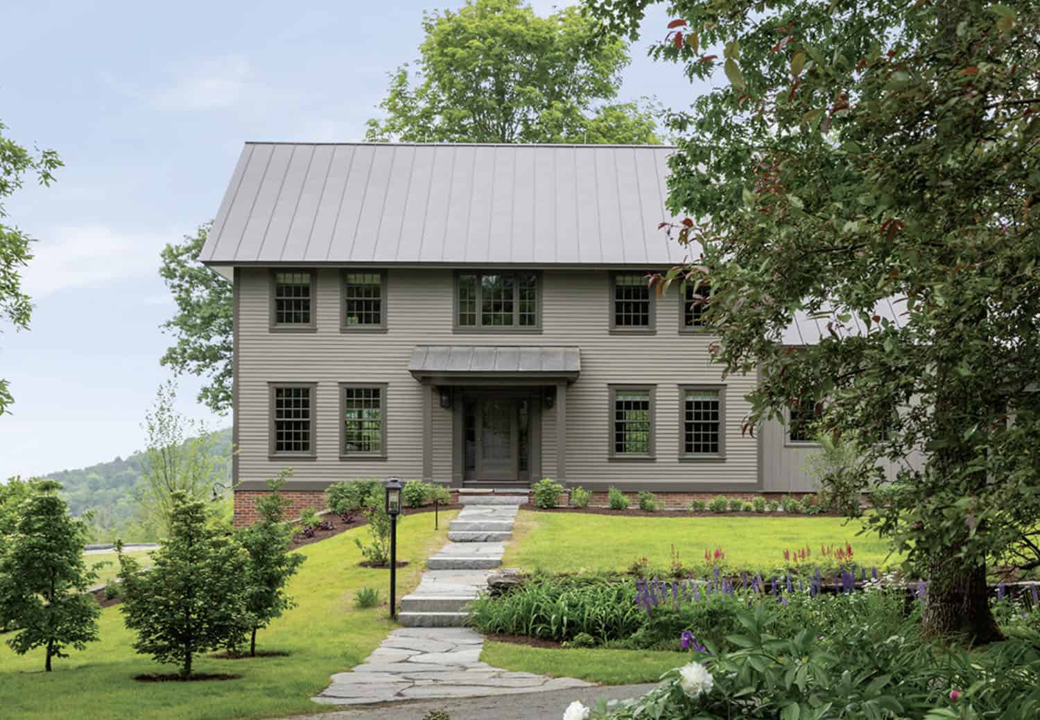 post and beam home exterior