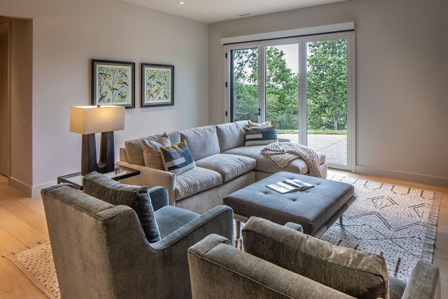 modern family room