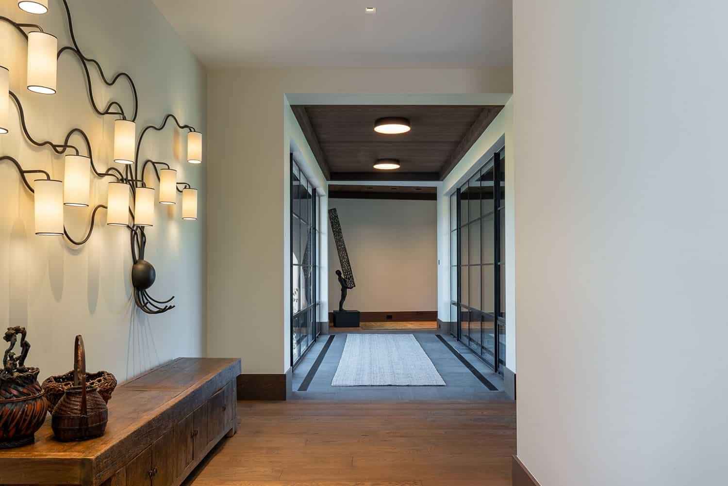 modern hallway