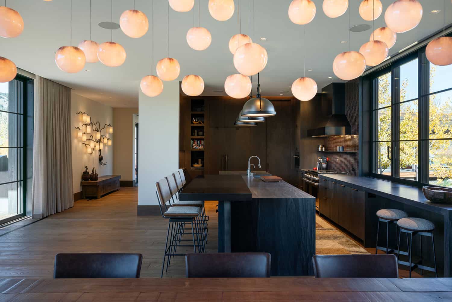 modern rustic kitchen