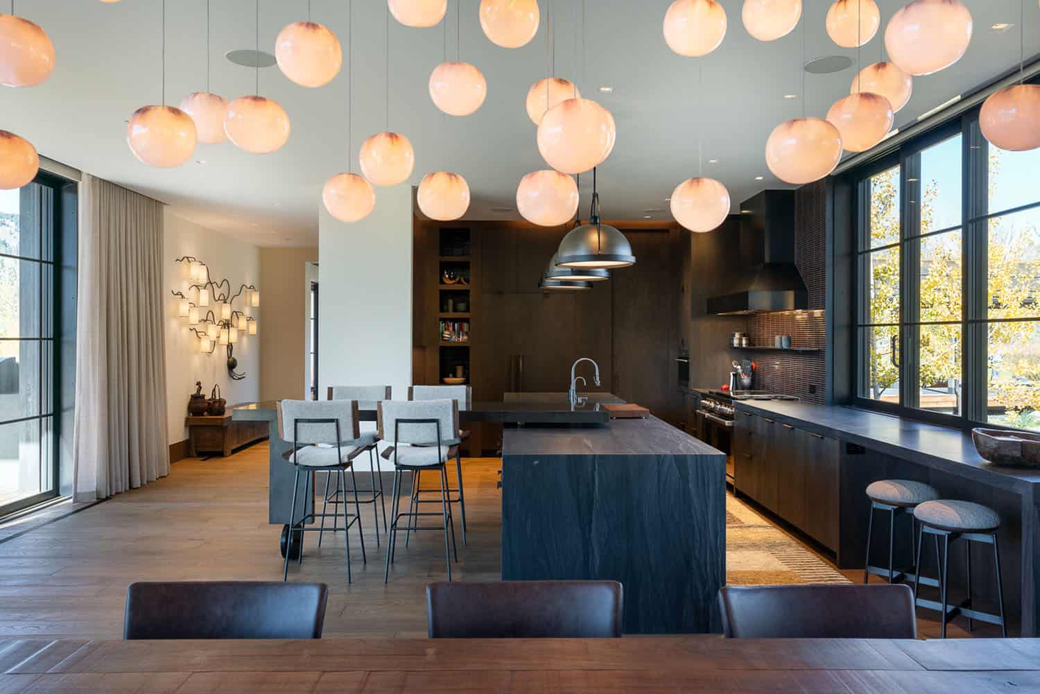 modern rustic kitchen