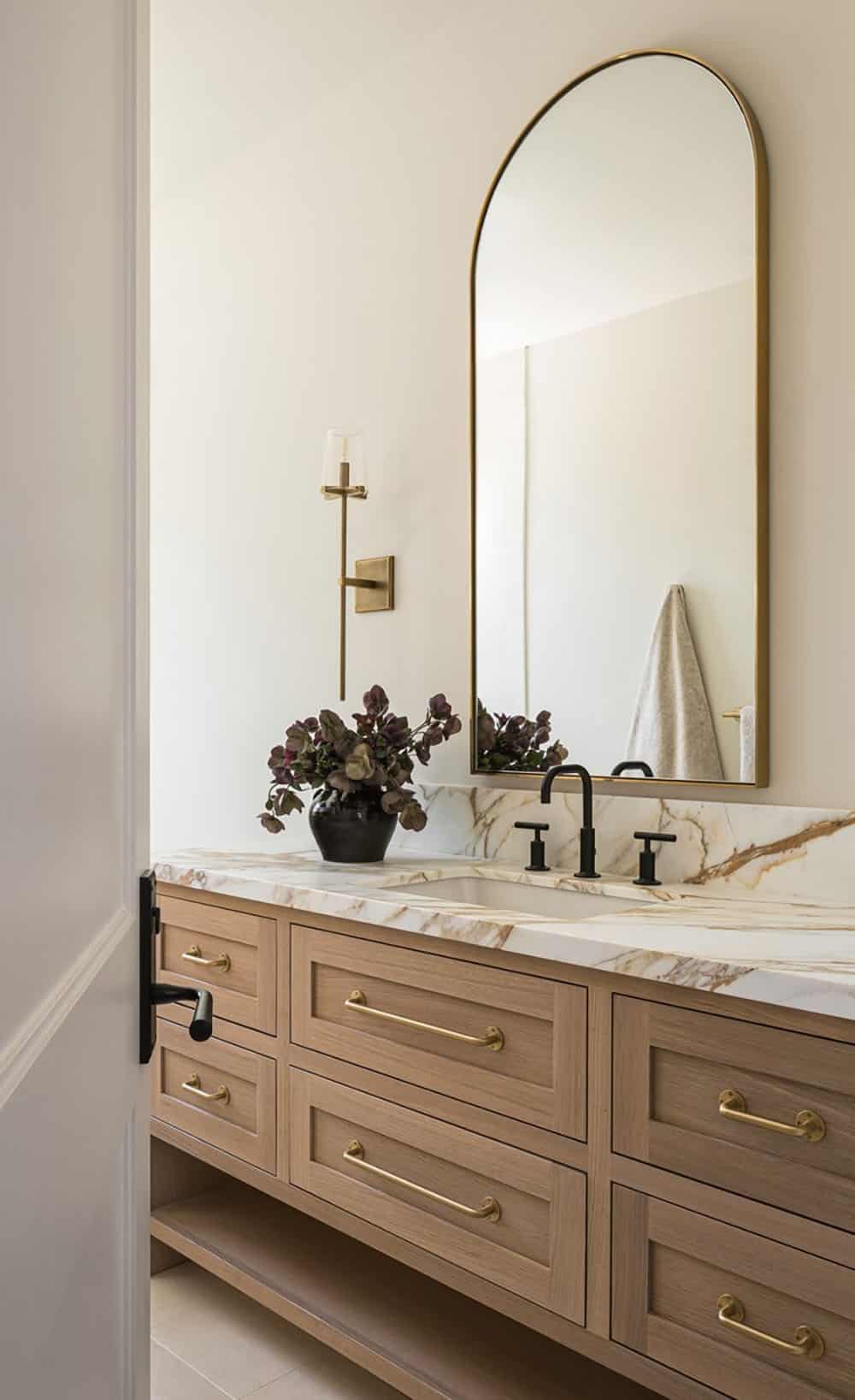 contemporary bathroom vanity