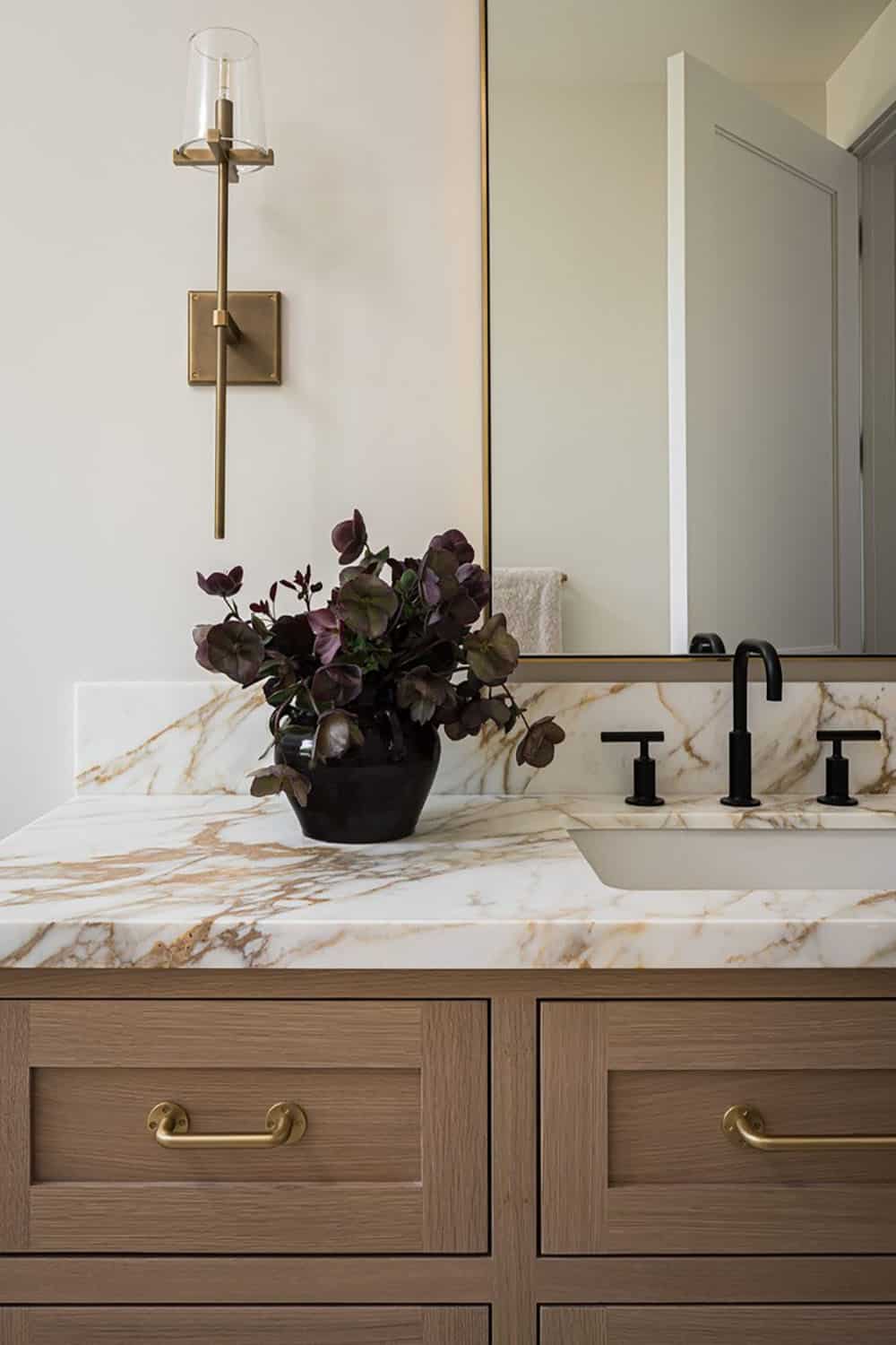 contemporary bathroom vanity
